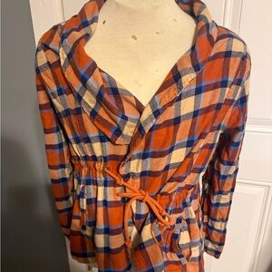 Cato Multicolor Plaid Shirt‎ XL Fall Vibes